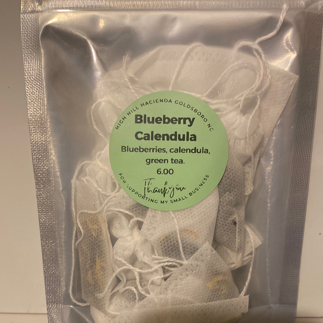 Blueberry Calendula Tea